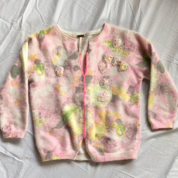 Free People Other - Free people 💖wool angora sweater